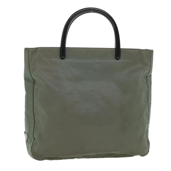 PRADA Hand Bag Nylon Gray - Picture 1 of 16